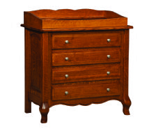 French Country 4-Drawer Dresser