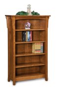 Bridger Mission 4 Shelf Bookcase
