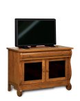 Old Classic Sleigh 2 Door, 1 Drawer Media Stand