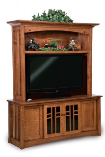 Kascade Two-Piece Media Cabinet 