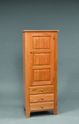 3-Drawers 1-Door Storage Cabinet