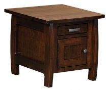 Grand Teton Cabinet End Table