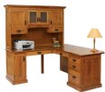 Homestead Corner Desk with Hutch