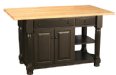 IS-69 Kitchen Island with Reeded Legs