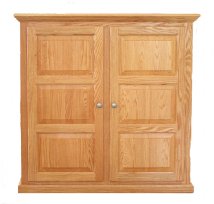3-Panel Double Door Cupboard