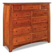 Boulder Creek 11-Drawer Double Chest