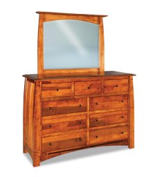 Boulder Creek 9-Drawer Deep Dresser