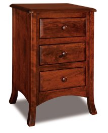 Carlisle 3-Drawer Nightstand 21" Wide