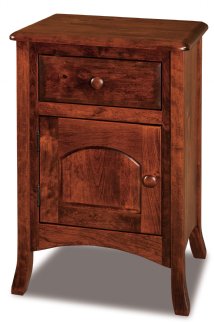 Carlisle 1-Drawer 1-Door Tall Nightstand