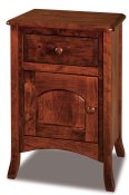 Carlisle 1-Drawer 1-Door Tall Nightstand