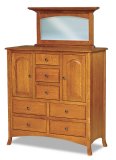 Carlisle Beveled Arched Crown His & Hers Mirror