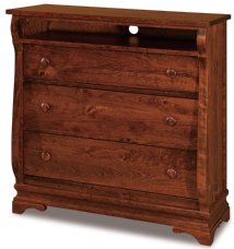 Chippewa Sleigh 3-Drawer Media Chest