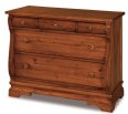 Chippewa Sleigh 5-Drawer Child's Chest