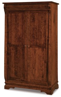 Chippewa Sleigh Wardrobe Armoire