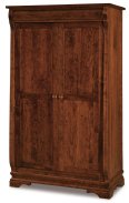 Chippewa Sleigh Wardrobe Armoire