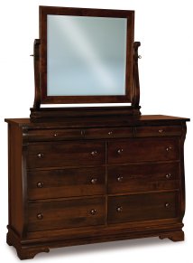 Chippewa Sleigh 9-Drawer Mule Dresser