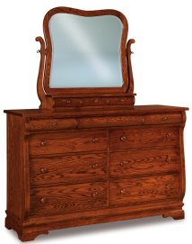 Chippewa Sleigh 9-Drawer Dresser 65" Wide