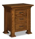 Empire 3-Drawer Nightstand