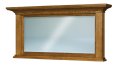 Empire Square Post Crown Mirror 50" Wide