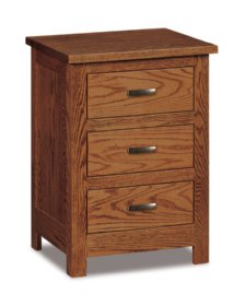 Flush Mission 3-Drawer Tall Nightstand