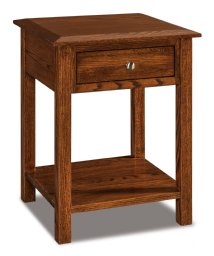 Finland 1-Drawer Open Nightstand