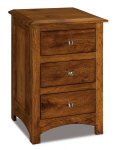 Finland 3-Drawer Narrow Nightstand