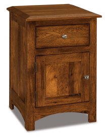 Finland 1-Drawer 1-Door Nightstand