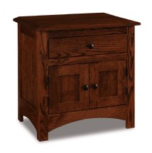 Finland 1-Drawer 2-Door Nightstand