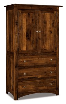 Finland Armoire With 3-Drawers