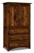 Finland Armoire With 3-Drawers