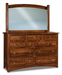 Finland 9-Drawer Dresser 66" Wide