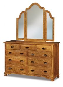 Hoosier Heritage 9-Drawer Dresser
