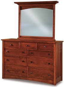 Kascade Crowned Arch 42" Wide Mirror