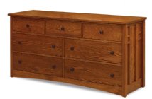 Kascade 7-Drawer 71" Wide Dresser 