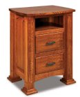 Lexington 2-Drawer Nightstand With Opening