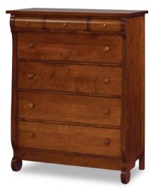 Old Classic Sleigh 7-Drawer Chest 41" Wide