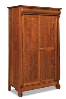 Old Classic Sleigh Wardrobe Armoire