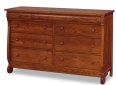 Old Classic Sleigh 9-Drawer Mule Dresser 65" Wide