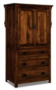 Stick Mission Armoire 3-Drawer
