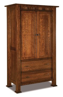 Sequoyah 2-Drawer Armoire