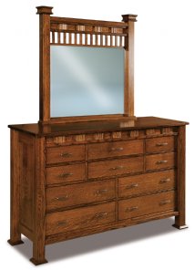 Sequoyah 10-Drawer Dresser
