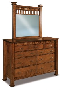 Sequoyah 9-Drawer Dresser 68" Wide