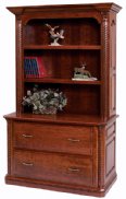 Lexington Lateral File with Bookcase