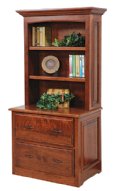 Liberty Lateral File with Hutch