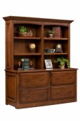 Liberty Classic Double Lateral File with Bookcase