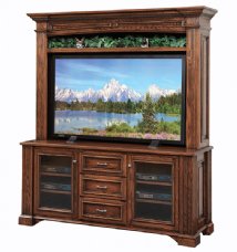 Lincoln TV Stand and Hutch