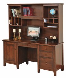 Manhattan Credenza with Hutch