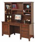Manhattan Credenza with Hutch