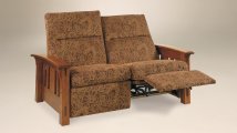 McCoy Wallhugger Reclining Loveseat