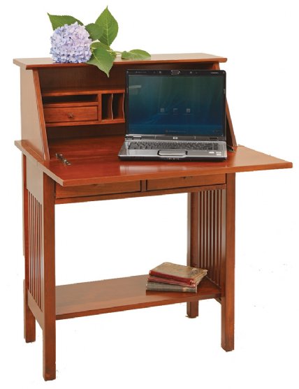 Shady Hill Holz Mission Drop Front Desk